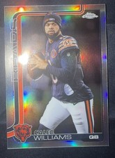 Topps 2025 Chrome Caleb Williams Image Variation #52 Chicago Bears Football Card