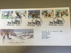 GB STAMPS RARE FIRST DAY COVER 1990 CHRISTMAS MAILCOACH