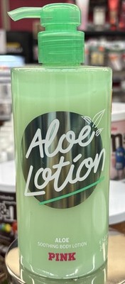 Victoria s Secret PINK Aloe Lotion 14 oz Pump Bottle Soothing Body Lotion