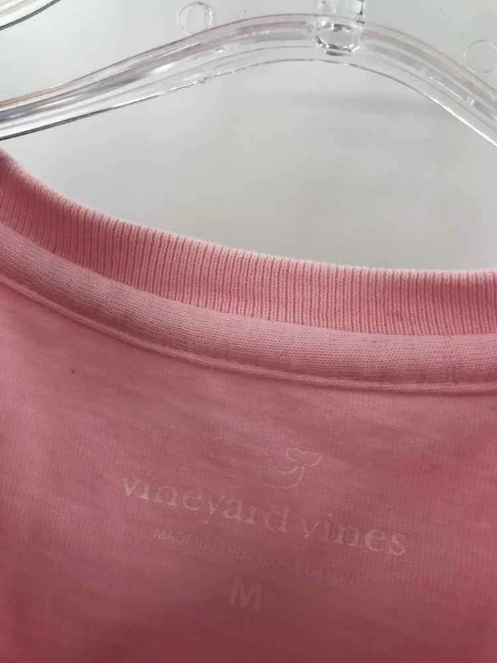 Pre-Owned Vineyard Vines Pink Child Size Medium Girl's Shirt - Image 3 of 3