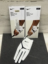 Nike Dura Feel Large Golf Glove Men Left Hand 2 Pack Size Small New