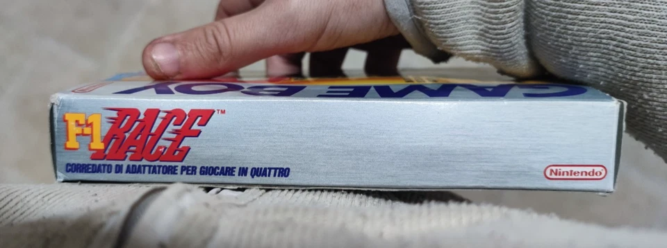 Nintendo Gameboy F1 Race cofanetto Big Box GB PAL ITA gioco videogioco no snes - Immagine 3 di 4