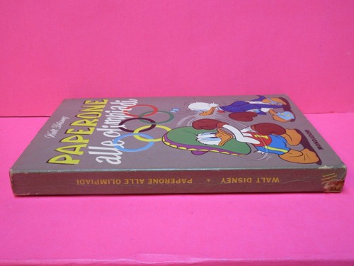 I CLASSICI DI WALT DISNEY Mondadori 1968 PAPERONE ALLE OLIMPIADI originale !! - Foto 3 di 7