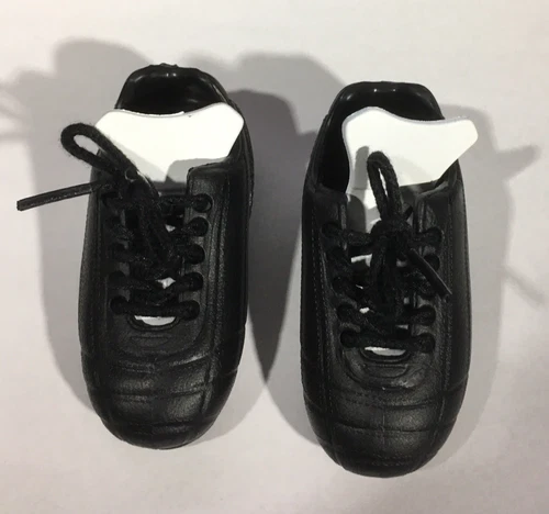 Soccer Cleat Shoe Black/White American Girl Our Generation My Life Journey Girls