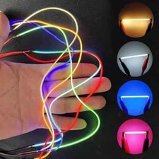 10pcs/lot Mini COB Led Strip Filament DC3V Flexible DIY Ribbon Tape LED Light