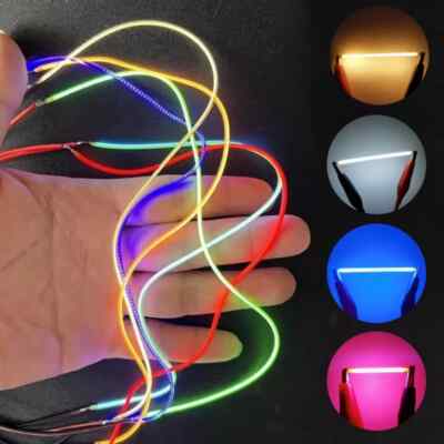 10pcs/lot Mini COB Led Strip Filament DC3V Flexible DIY Ribbon Tape LED Light