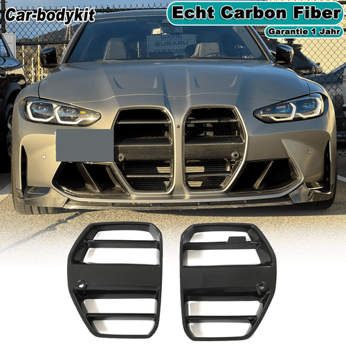 Für BMW G80 M3 G82 G83 M4 2021-2023 Carbon Front Kühlergrill Frontgrill Grill - Bild 1 von 14
