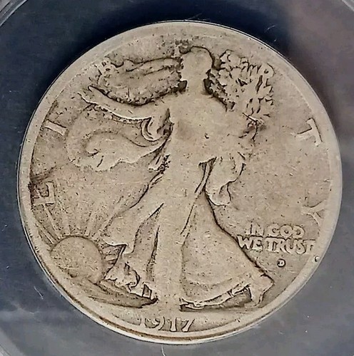 1917-D Walking Liberty ANACS G 4 - Obverse Mint Mark ~ Free Shipping! - Picture 4 of 8