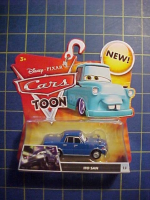 DISNEY PIXAR CARS TOON ITO SAN #13! AS SEEN IN TOKYO MATER! NIP | eBay