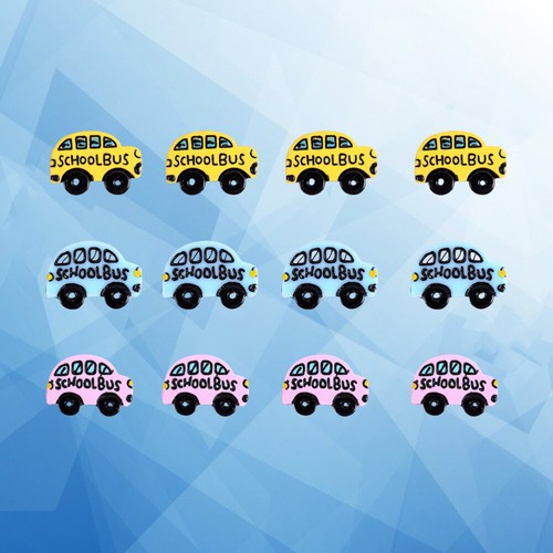 12 Pcs Refrigerator Sticker Mobile Phone Case Resin Decor for DIY - 第 10/11 張圖片