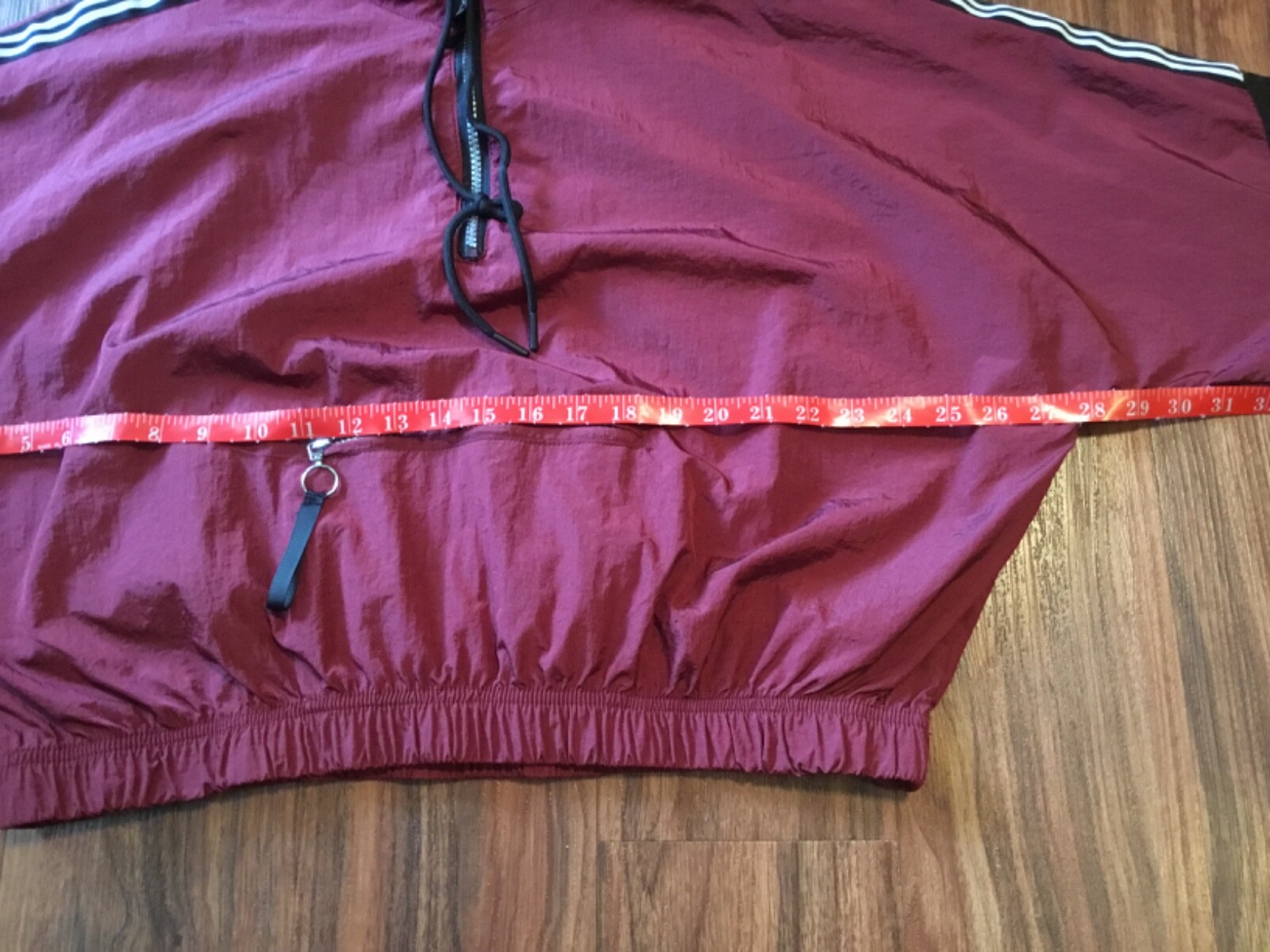 BCBG Generation pullover jacket Large womens wind… - image 11