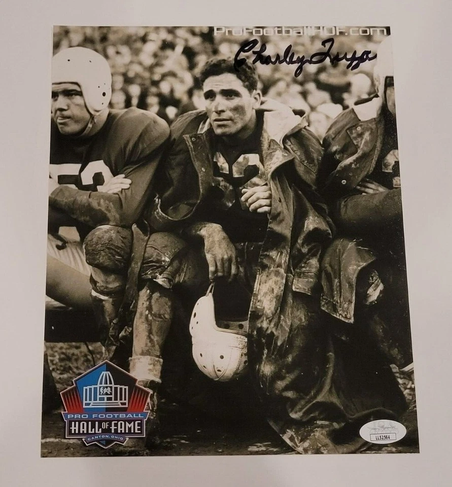 CHARLEY TRIPPI Signed 8x10 Photo-CHICAGO CARDINALS-JSA Authentication - Image 2 of 4
