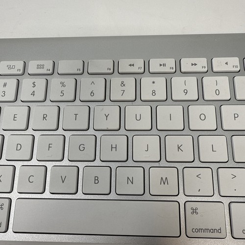 Apple Magic Wireless Bluetooth Keyboard A1314 Mac Aluminum MC184LL/B OEM Tested - Picture 4 of 24