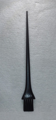 LOGICS Logo Detailing Color Application Brush 1'' x 1'' Bristles & 7'' Black Handle