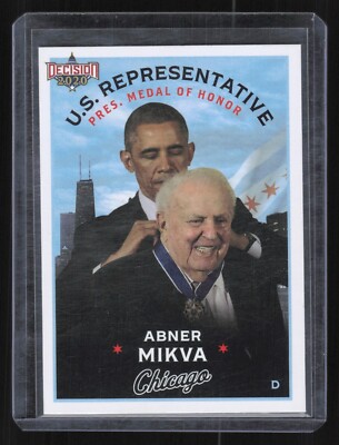 2020 Decision Day Abner Mikva Pres. Medal of Honor C-33