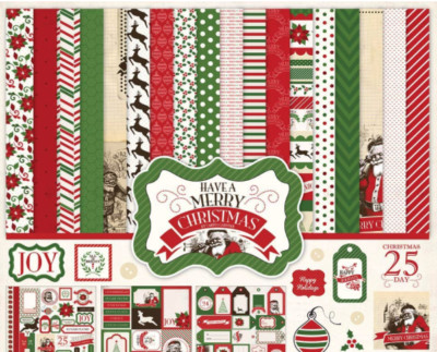 Echo Park Paper Co - HAVE A MERRY CHRISTMAS - Collection Kit  
