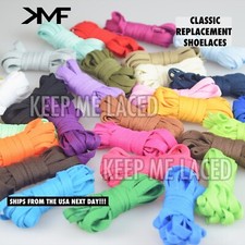 Classic Flat Replacement Shoelaces 27" 36" 45" 54" Inch Laces BUY 2 GET 1 FREE