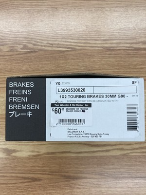 Salomon 1x2 Touring Brakes 30mm G90