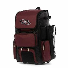 Boombah Rolling/Wheeled Handle Superpack 2.0 - Baseball/Softball Bag - 85 Colors
