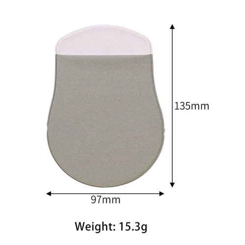 1PCS Slim Mouse Holder Adhesive Elastic Case Pen Stick Cover Lycra Fabric Pocket - Picture 4 of 18