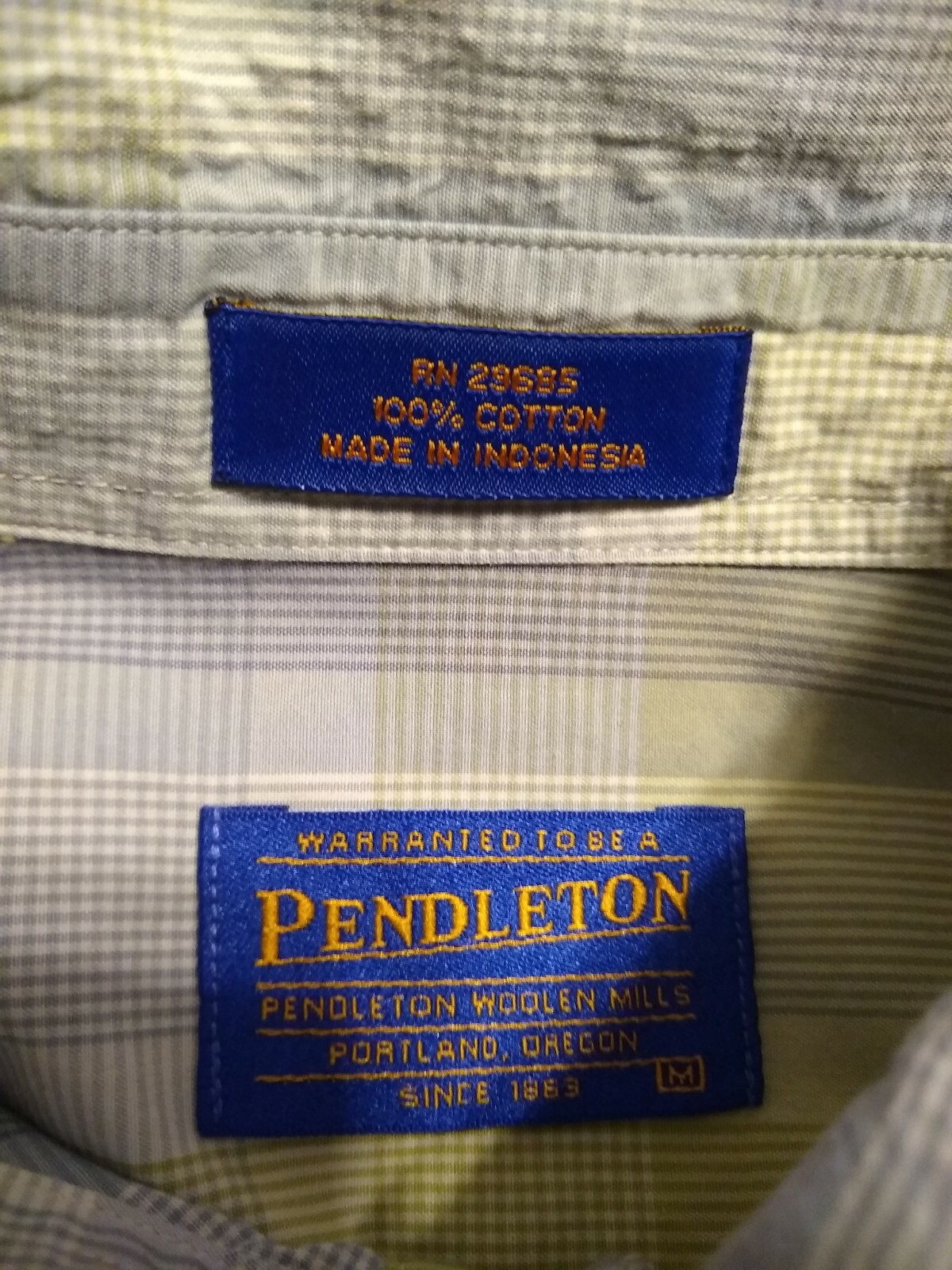 Pendleton Men's Colorful Button Down Long Sleeve … - image 3