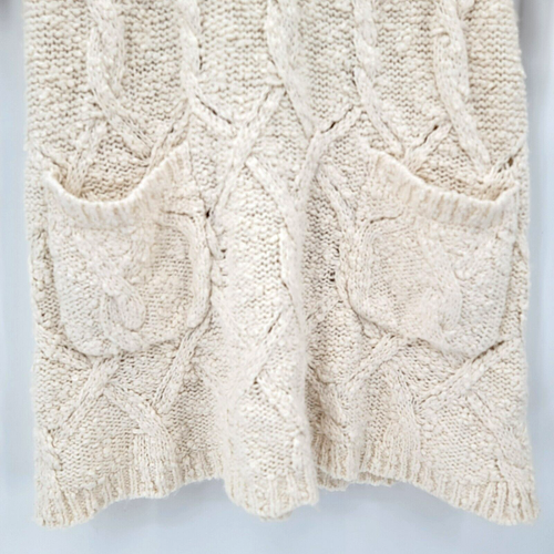 Dormir sobre la nieve Anthropologie para mujer XS cuello de capucha suéter vestido bolsillos - Imagen 2 de 11