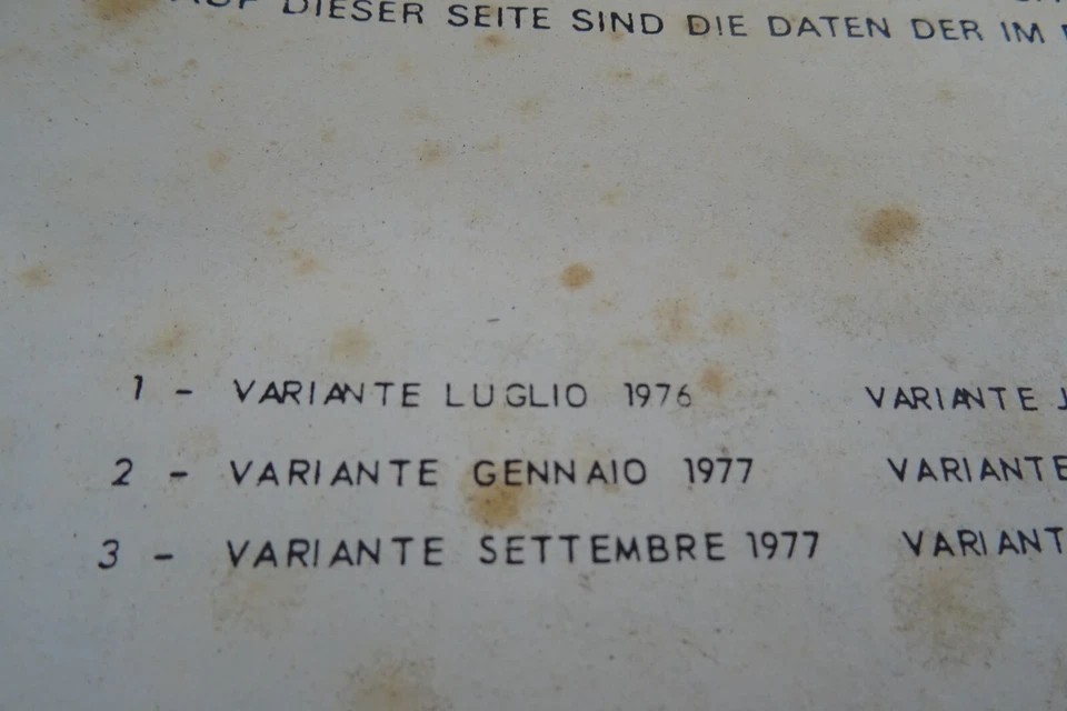 Catalogo parti di ricambio Lancia Beta Coupè Spider HPE Berlina - Immagine 4 di 4