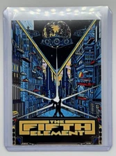 The Fifth Element Limited Edition Artist Signed Movie Poster Trading Card 7/10