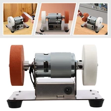 Electric Benchtop Grind Sander Adjustable Variable Speed Table Grinding Machine