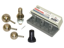 Convert-A-Ball 3-Ball Set - 1 7/8?, 2? & 2 5/16? Balls w/ Stem Cover & Case