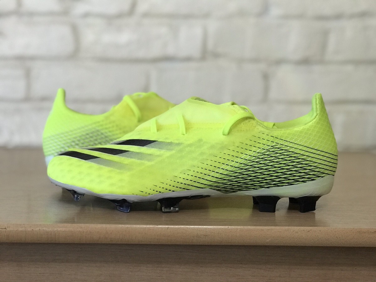 Adidas X Ghosted.2 Firm Ground FG Mens Soccer Cleats Size 9 Yellow