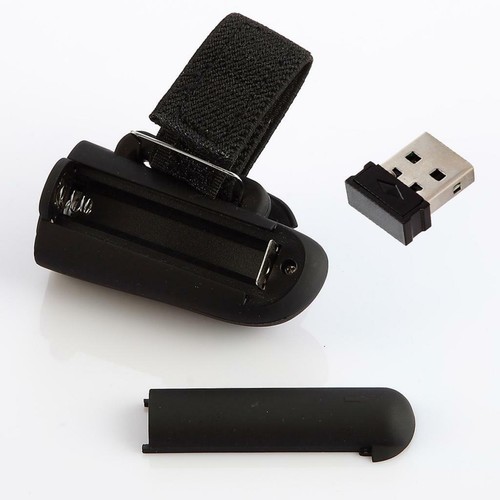 Mini Wireless USB Finger Mouse Bluetooth Handheld Mice for Laptop PC Black - Picture 7 of 12