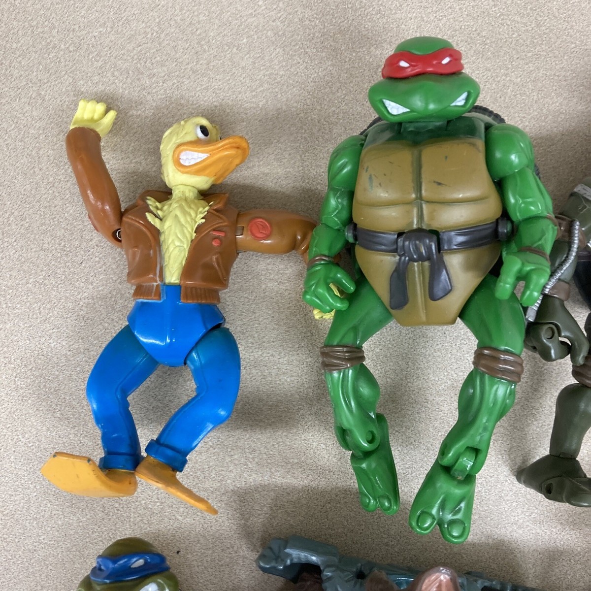 teenage mutant ninja turtles vintage lot 7 Action figures Toys