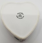 BRAND NEW Heart Shaped Trinket/Pill Box *by Countess *Fine Bone China *England — photo 5