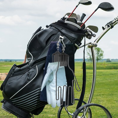  2 stücke Golf Handschuh Aufhänger Handschuh Trocknen Rack Golfplätze Handschuhe
