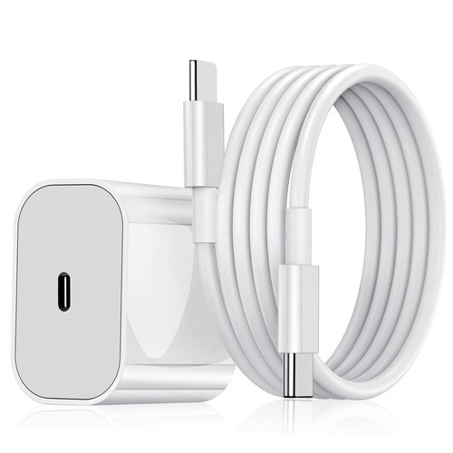 20W PD Fast Charger USB-C Type C Cable for iPhone 14 13 12 11 Pro XS Max XR 8 7 - Picture 25 of 27
