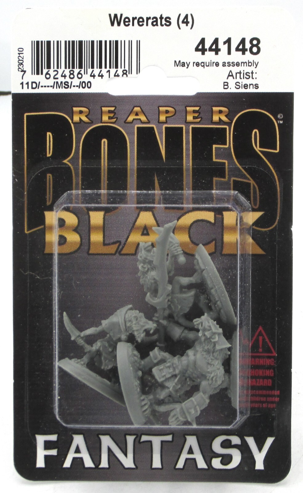Reaper 44148 Wererats 4 Bones Black Boss Stalker Skinner Hacker reaper-44148-wererats-4-bones-black-boss-stalker-skinner-hacker