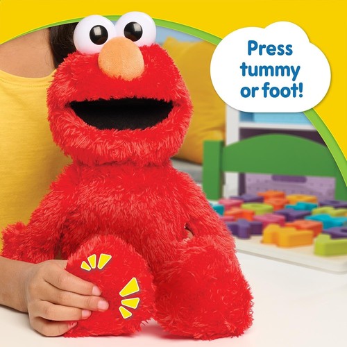 Muñeca interactiva Sesame Street Tickle Me Elmo ríe y ríe juguete nuevo edad 18 m+ - Imagen 4 de 7