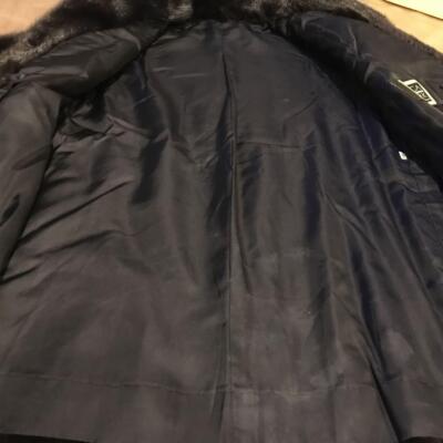 SAGA MINK real fur coat size 11 | eBay