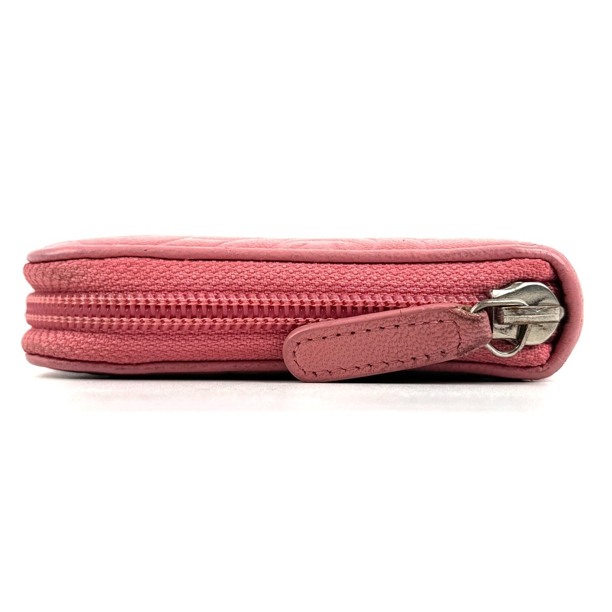 CHANEL Wallet CC Camellia Pink Zip Auth / 0342 | eBay