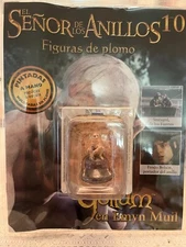 Lord of the Rings Eaglemoss Senor de Anillos Figure #10 Gollum
