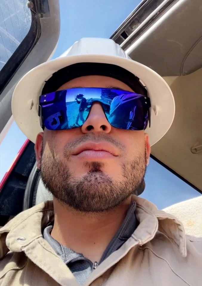 elite safety glasses ansi z87 polarized blue - Image 3 of 3