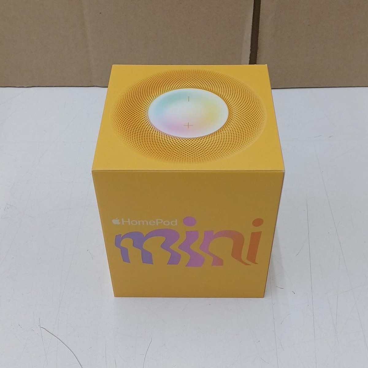 Apple HomePod mini MJ2E3J/A イエロー（Apple HomePod Mini