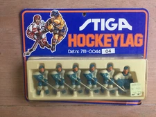 Stiga Table Hockey Players Vintage 1970’s Blue