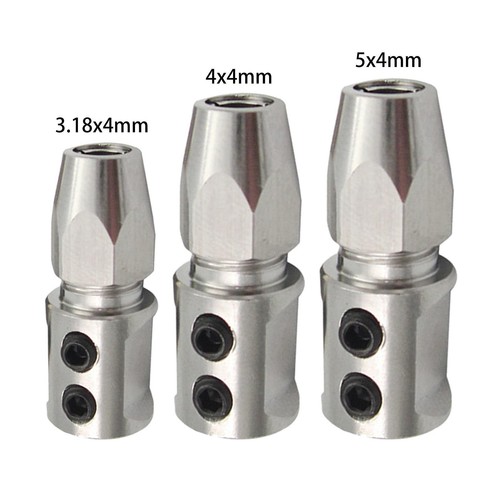 QAIXAG Rc Barca Giunto Flessibile Albero Morbido Blocco 3.18x4mm 4x4mm Flex Collet Accoppiatore For 3.18/4/5mm Albero Motore (Color : 5x4mm, Size : 1 Pc - Foto 10