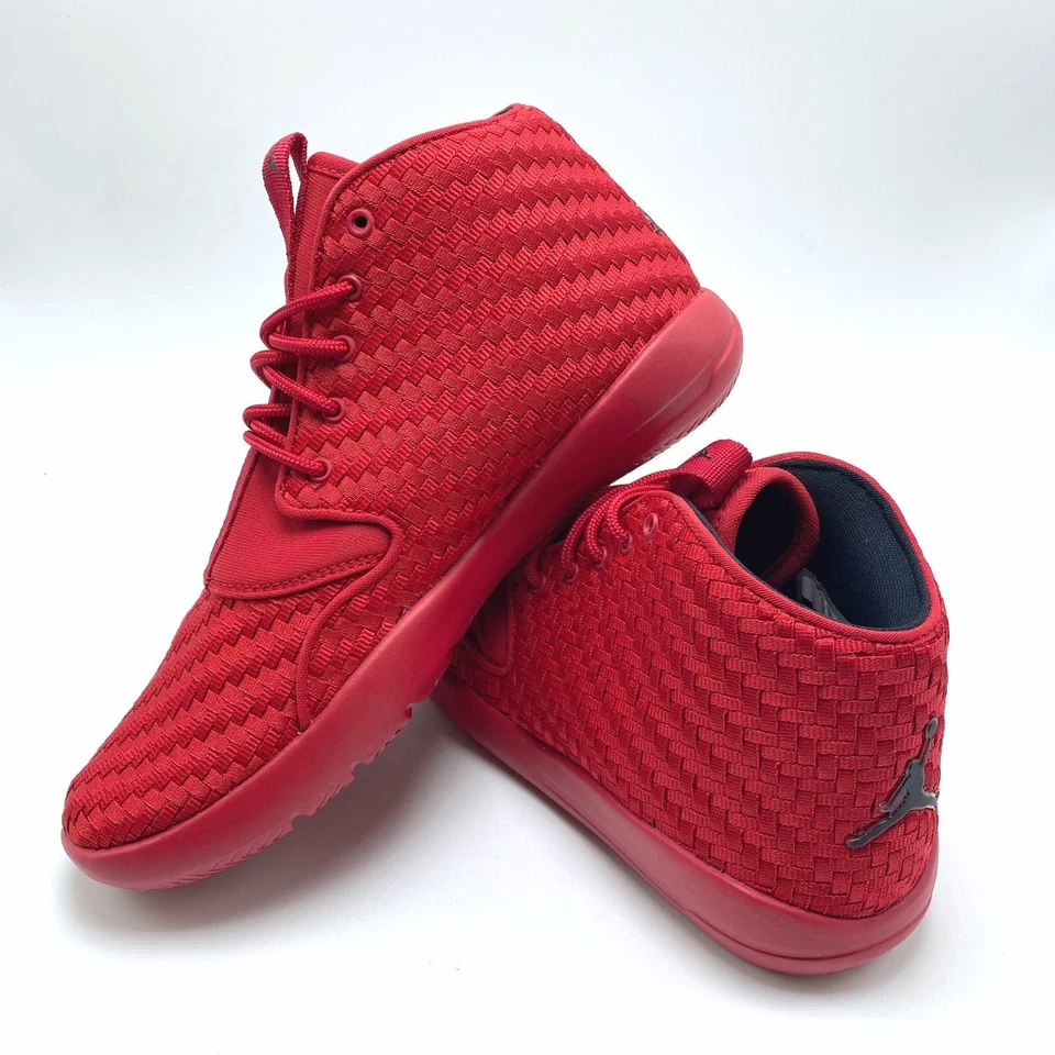 Jordan Eclipse Chukka Tejido BG Gimnasio Rojo Negro Juvenil Zapatos 881461-601 talla 5Y-6.5Y Foto 4 de 4
