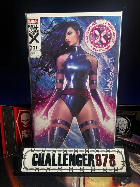 X-Men Forever #1 SZERDY SIGNED Trade-Dress w/ COA - PSYLOCKE