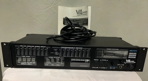 Near Mint MOTU V4HD Firewire Video/Audio Interface Rack Mountable