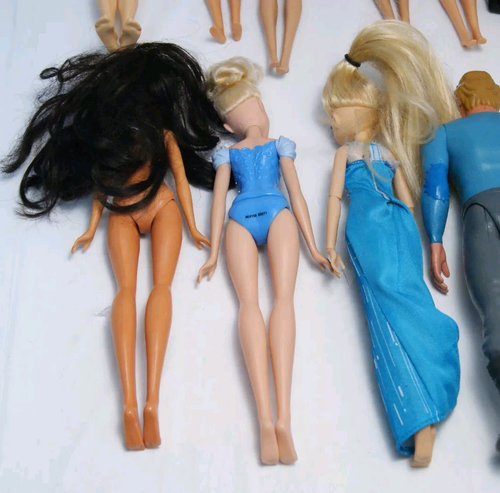 LOTTO 15 bambole Barbie moderne moda Disney per OOAK Bundle Fashionistas più anni 2000 - Foto 12 di 15