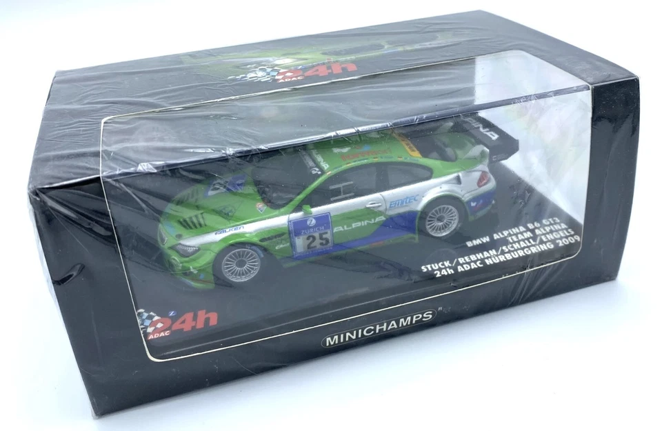 Nuevo Stock Antiguo BMW Alpina B6 GT3, Escala 1:43, Resina, 24h ADAC Nurburgring, 437092625 Foto 2 de 4